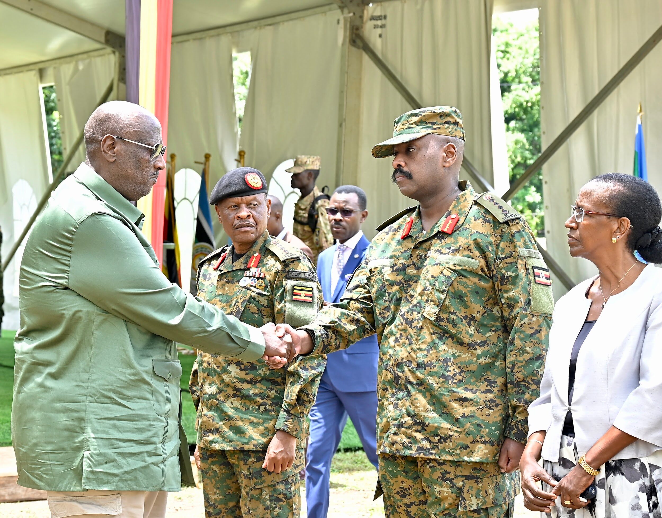 Gen Muhoozi Kainerugaba Takes Over Commands of UPDF as the New CDF