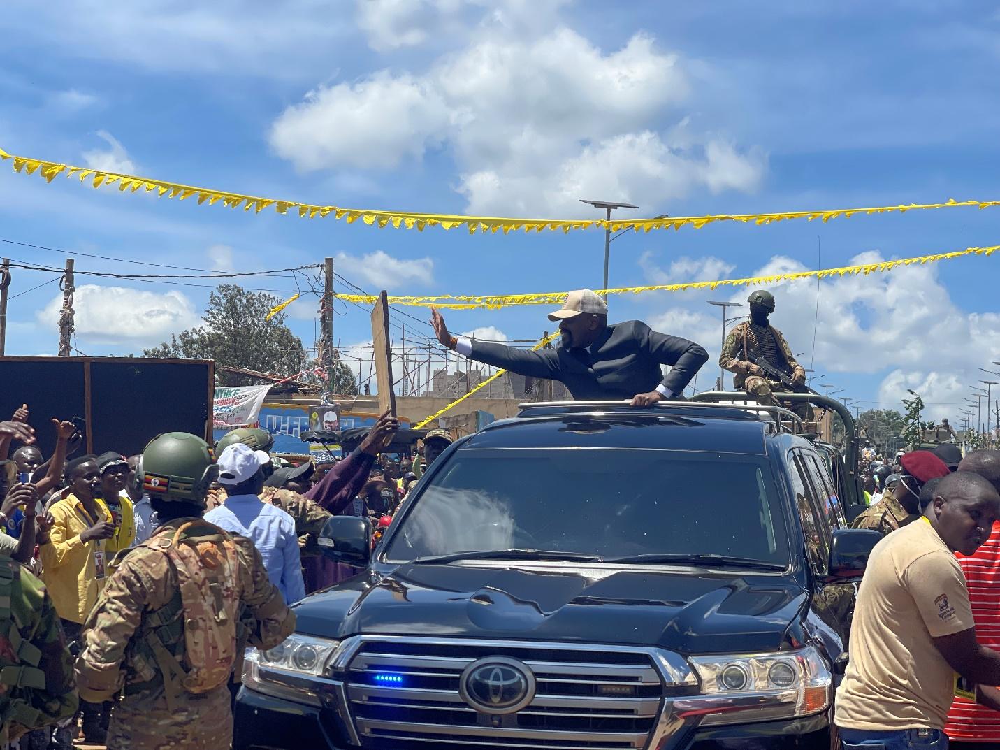 Gen. Muhoozi Kainerugaba Makes Historic Visit To Greater Masaka