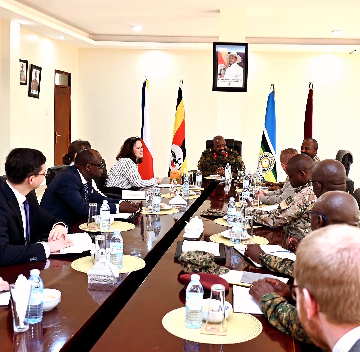 Gen Muhoozi Meets High Level Delegation From Czech Republic