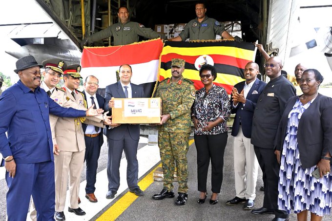 Gen Muhoozi Receives 2nd Batch Of FMD Vaccines From Egypt Worth 3 Million Doses