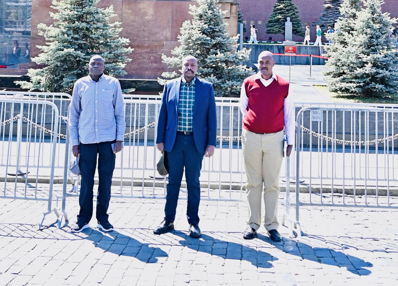 Gen Muhoozi Leads Ugandan Military Delegation To Lenin Mausoleum In Moscow