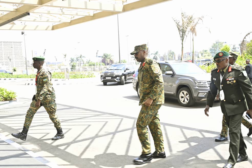 Gen Muhoozi Grace President Paul Kagame Inauguration