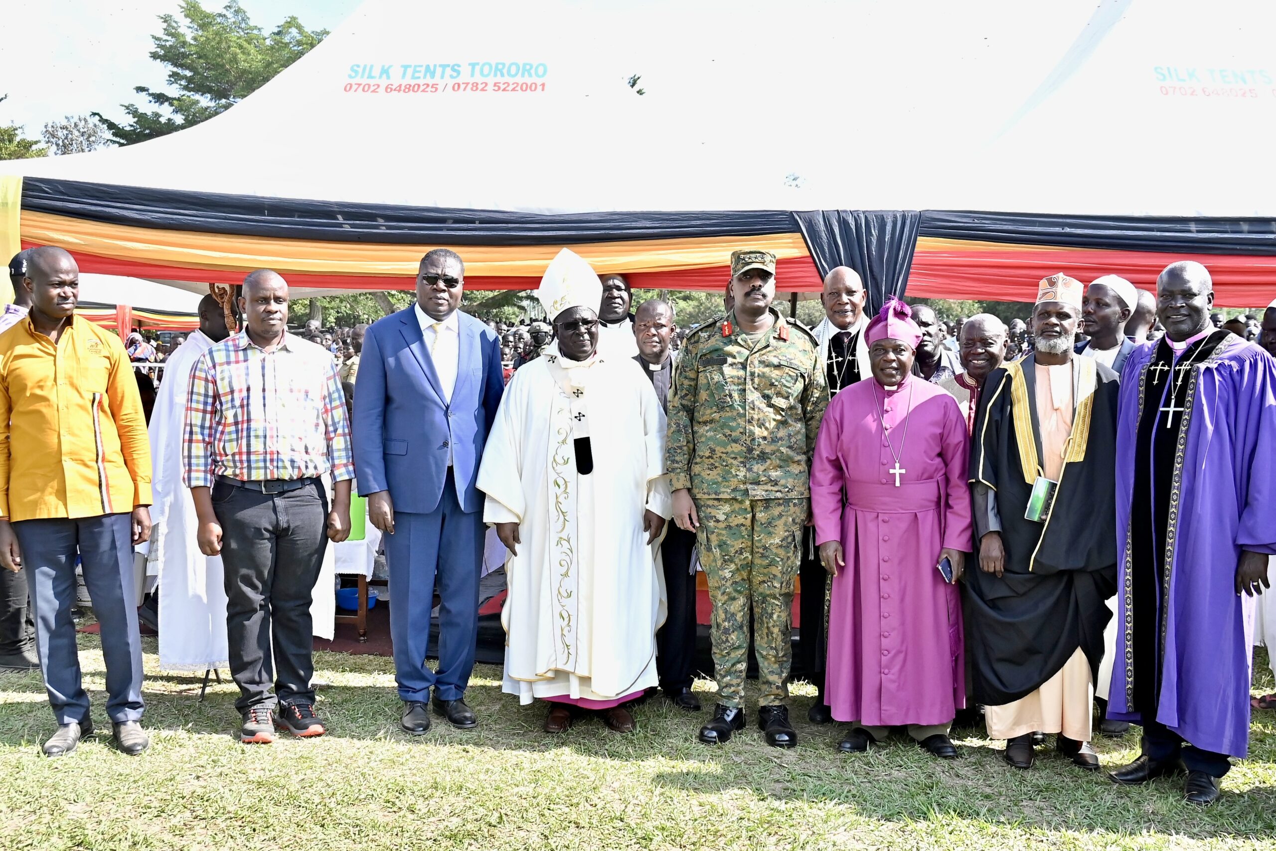 Gen Muhoozi Lights Up Hon Oboth Oboth Thanksgiving In Tororo