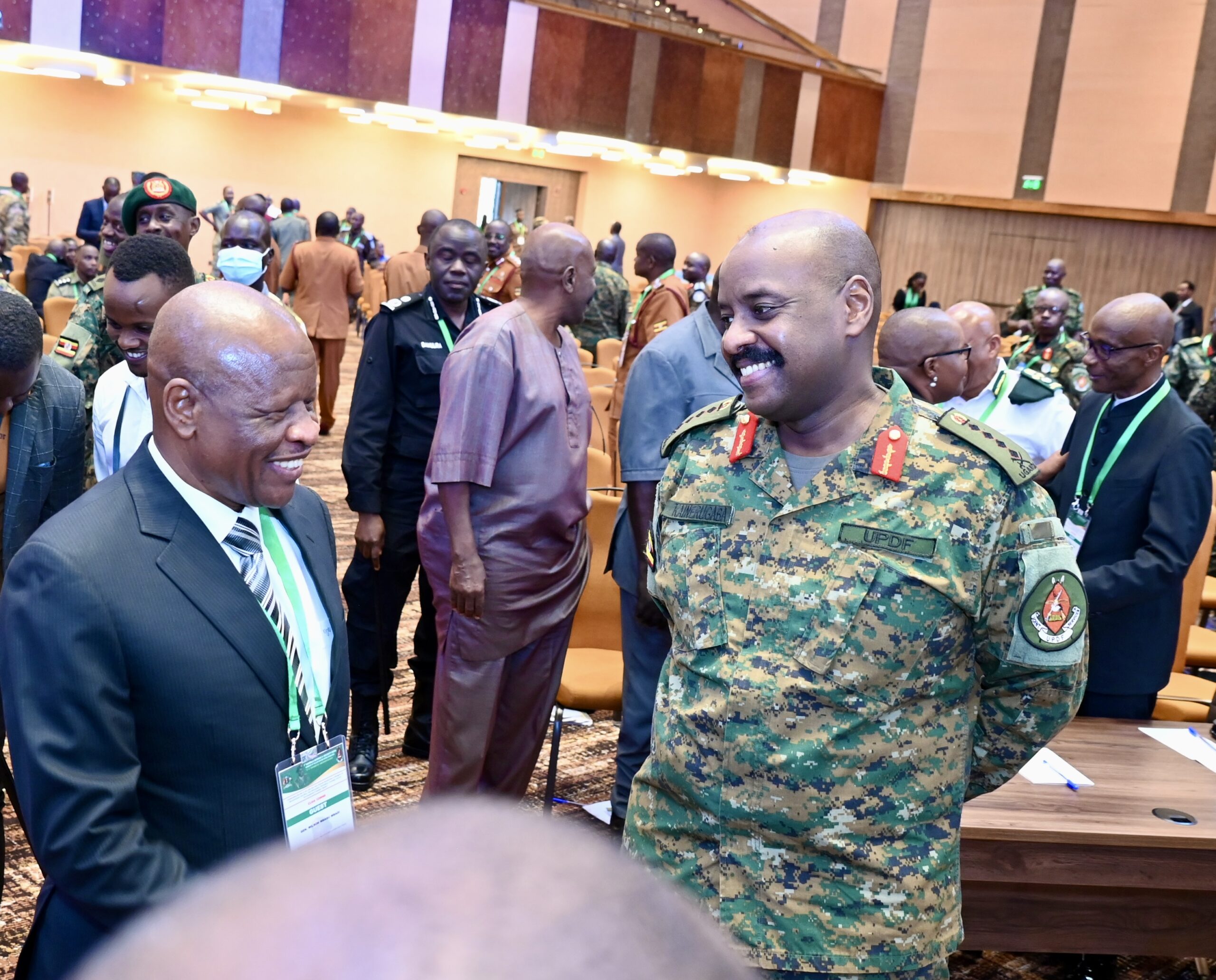 Gen Muhoozi Attends 1st Defense And Security Expo