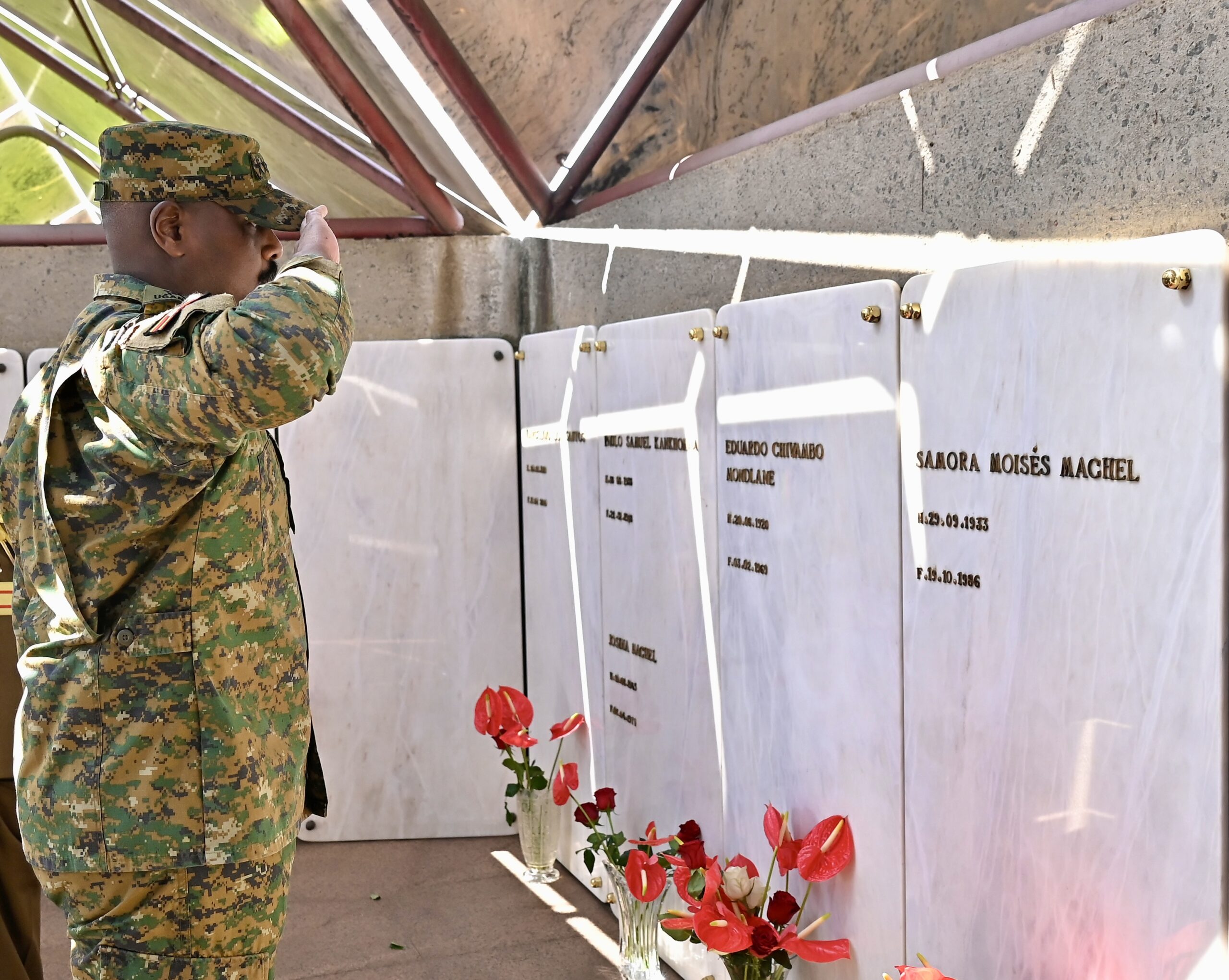 Gen Kainerugaba Honors Samora Machel at Mozambican Armed Forces Day in Maputo