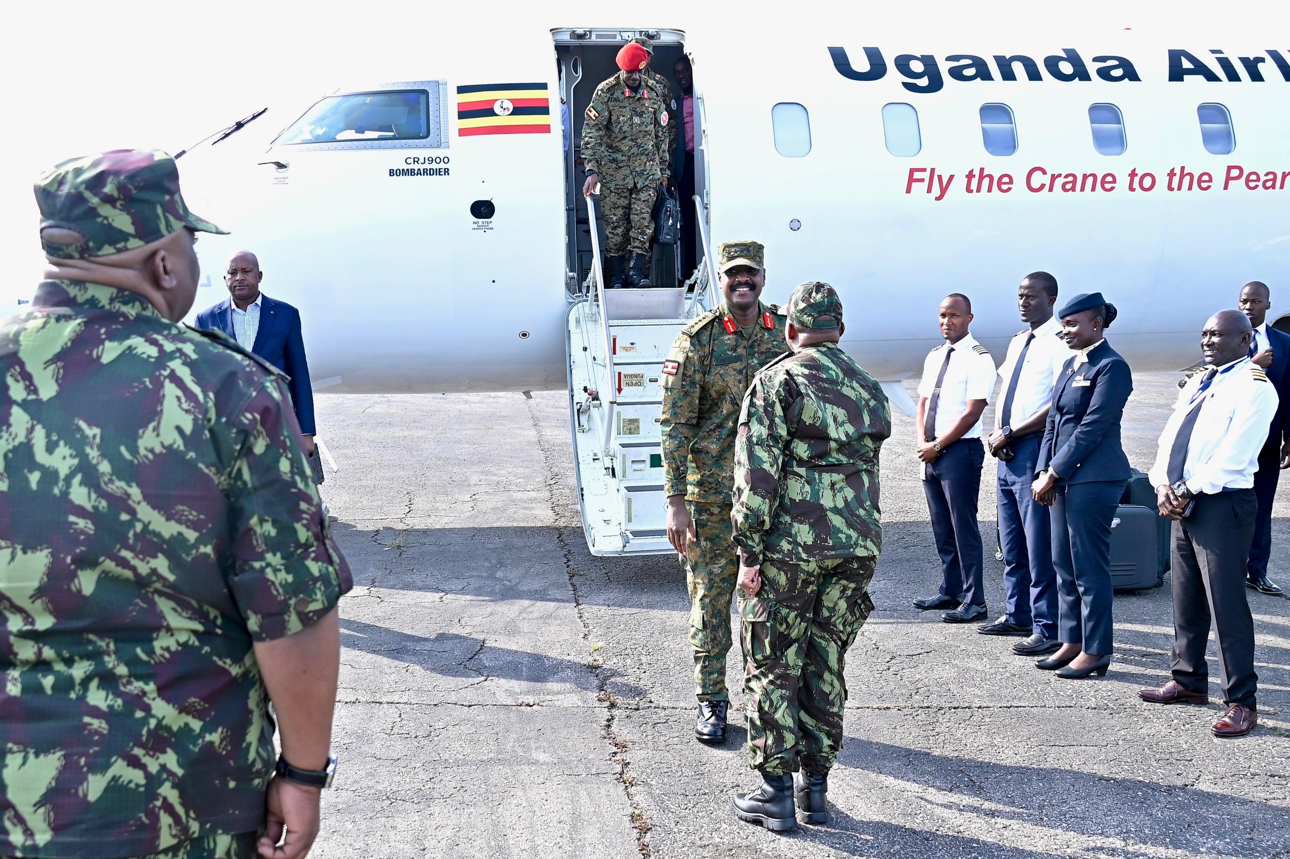 Gen Muhoozi Graces Mozambican Armed Forces Day Celebrations