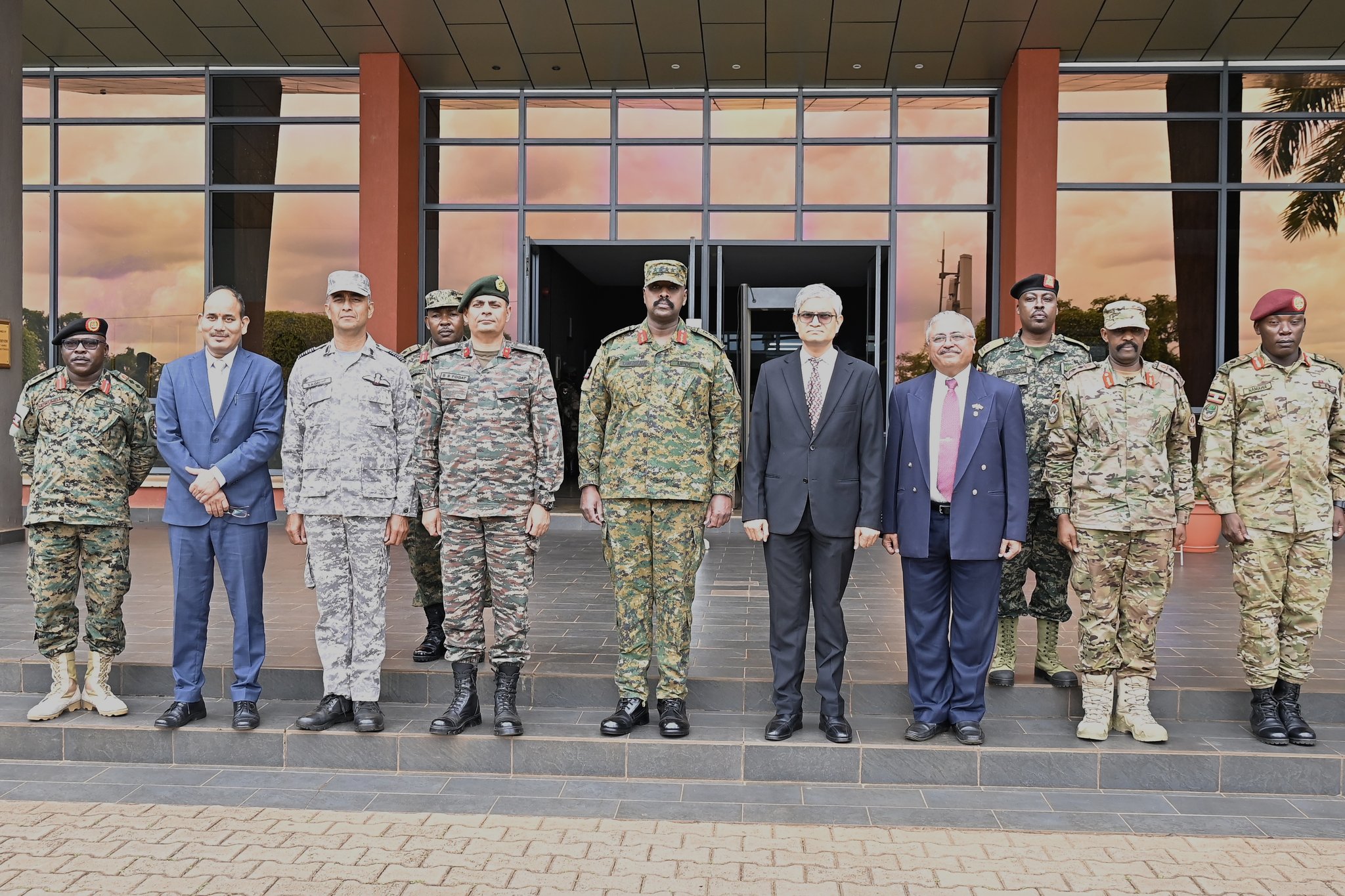 Gen Muhoozi, Indian High Commissioner Discuss Operationalisation of National Forensic Sciences University in Uganda