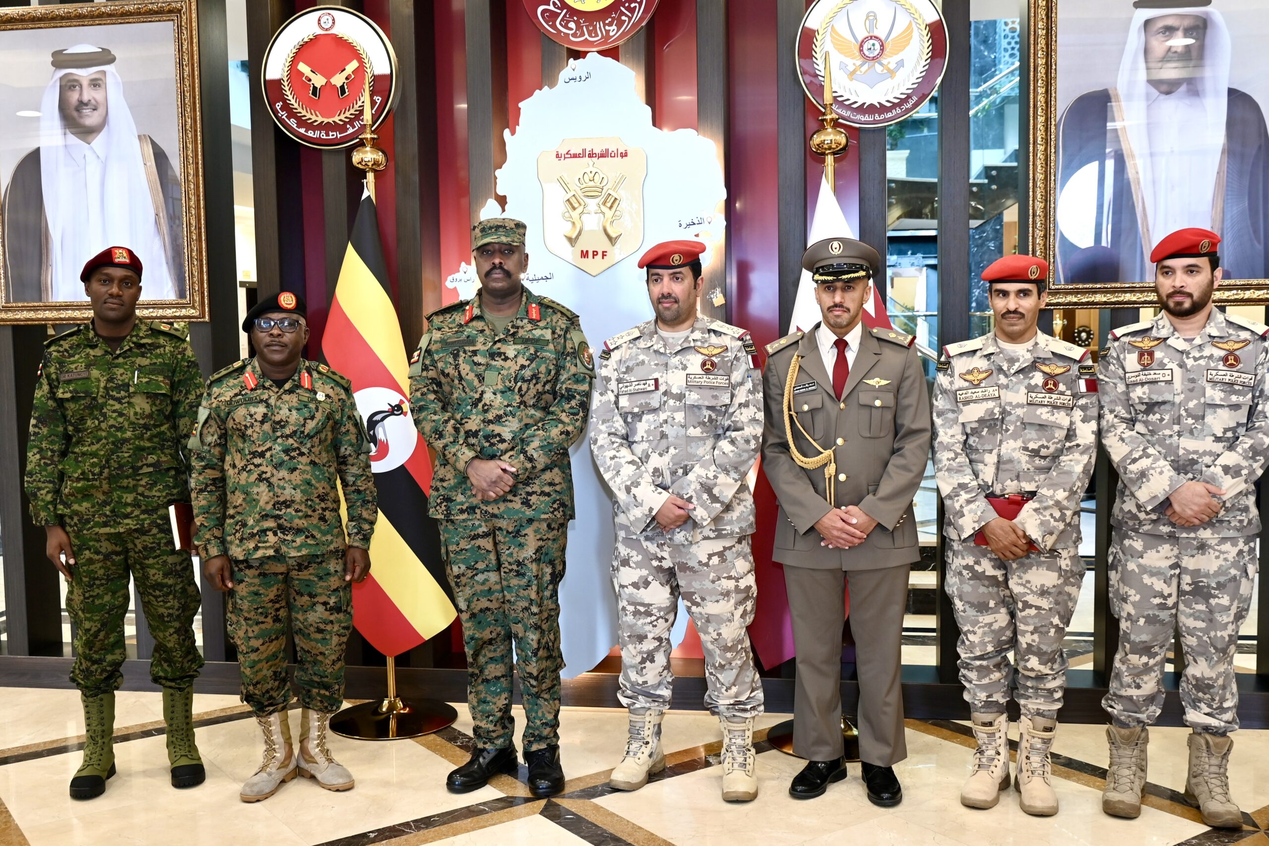 Gen Muhoozi Eyes Stronger Military Ties with Visit to Qatar